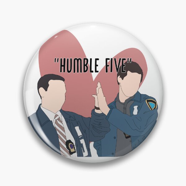 Item preview, Brooklyn nine nine - Charles Boyle and Jake Peralta - Humble five designed and sold by Bingeartstudio.