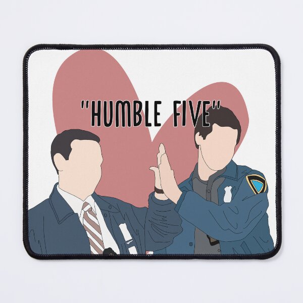 Item preview, Brooklyn nine nine - Charles Boyle and Jake Peralta - Humble five designed and sold by Bingeartstudio.