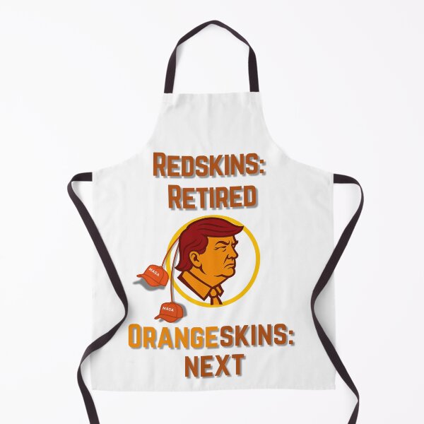 Item preview,  ORANGESKINS: A Protest Poster Against Trump and Mascot Racism designed and sold by Where Troubles Melt Like Lemon Drops.