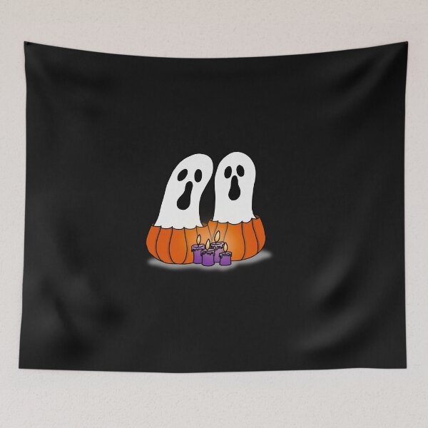 Item preview, Cute Halloween Ghosts in Pumpkins. designed and sold by PlatwoArtshop.