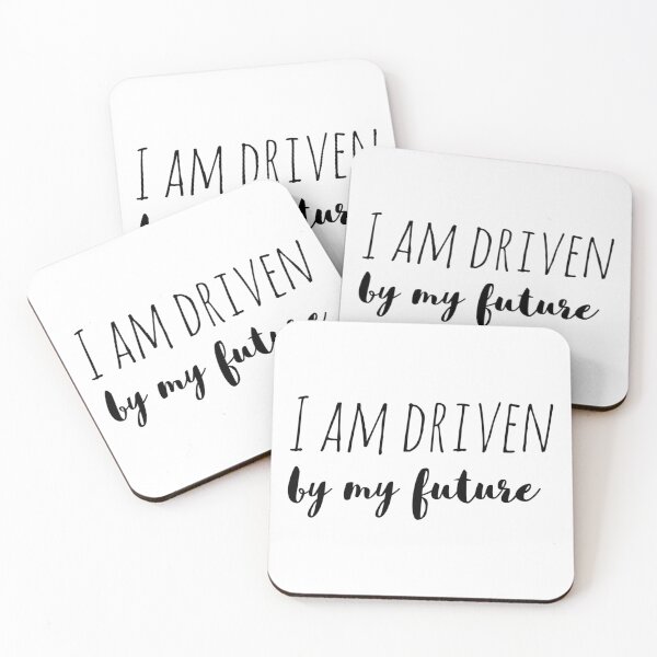 Item preview, I Am Driven by My Future – Affirmation – Vision and Purpose Quote designed and sold by Camila  Ardila.