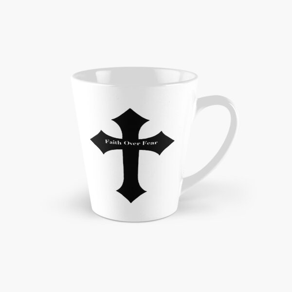 Item preview, Faith over fear cross designed and sold by Blue Bunny l.