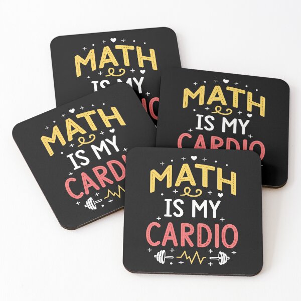 Item preview, Math Is My Cardio – Funny Math & Fitness Mashup designed and sold by the science zoo.