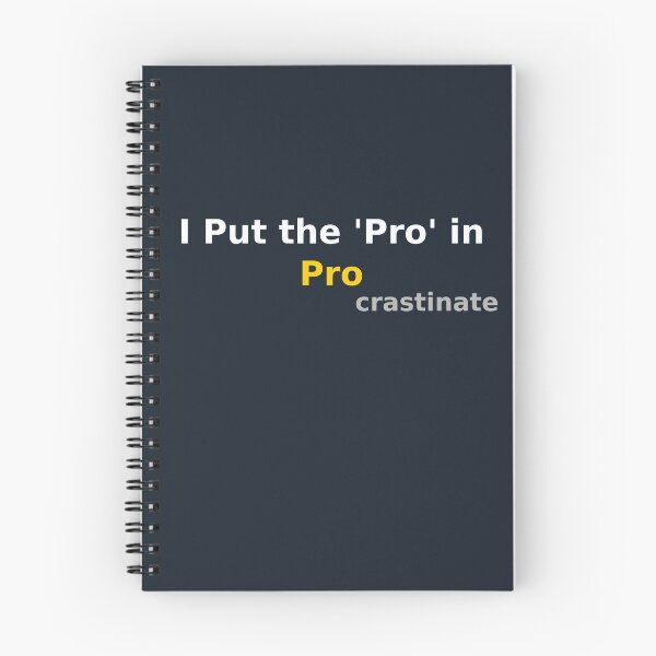 Item preview, Pongo el ‘Pro’ en Procrastinar designed and sold by CyangProduct.
