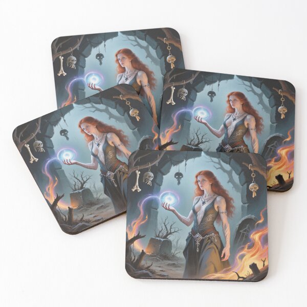 Artikelvorschau, Die Zauberin und Hexe der wilden Moore entworfen und verkauft von Vintage Designs +.