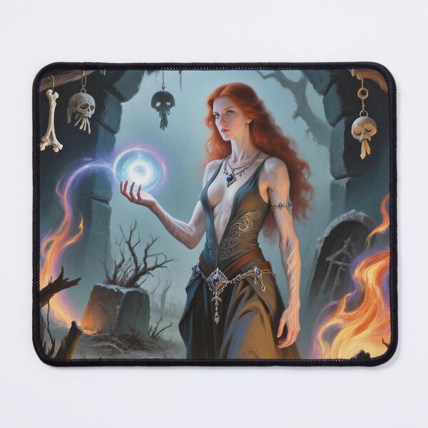 Item preview, The Sorcerer Witch of the wild moors designed and sold by Vintage Designs +.