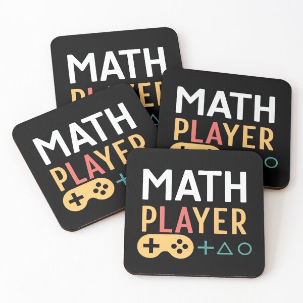 Item preview, Math Gamer Player – Video Game Style Math Design designed and sold by the science zoo.