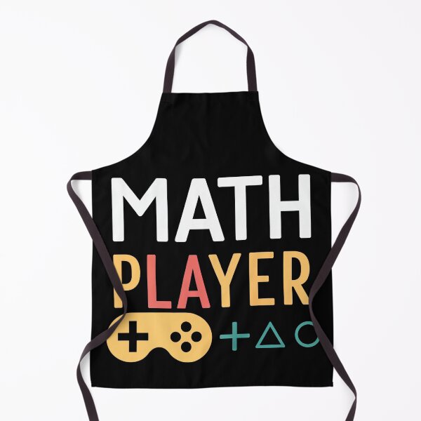 Item preview, Math Gamer Player – Video Game Style Math Design designed and sold by the science zoo.