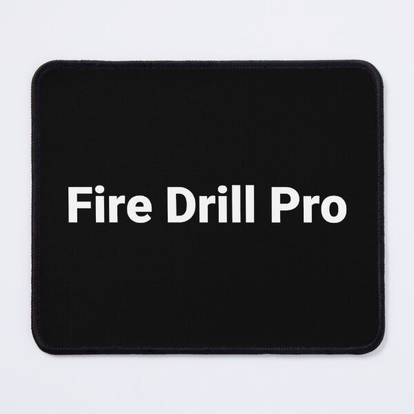 Item preview, Fire Drill Pro designed and sold by Text-based T-Shirts and Gifts.