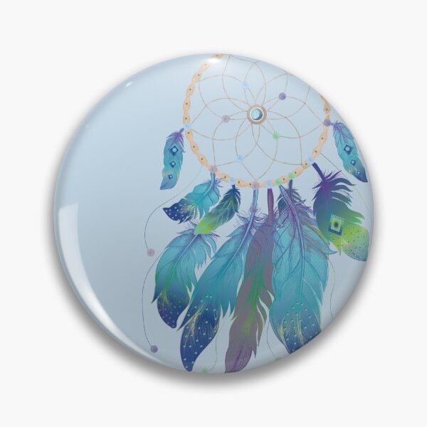 Item preview, DREAM CATCHER IN SHADES OF BLUE… designed and sold by VEDAStyle.