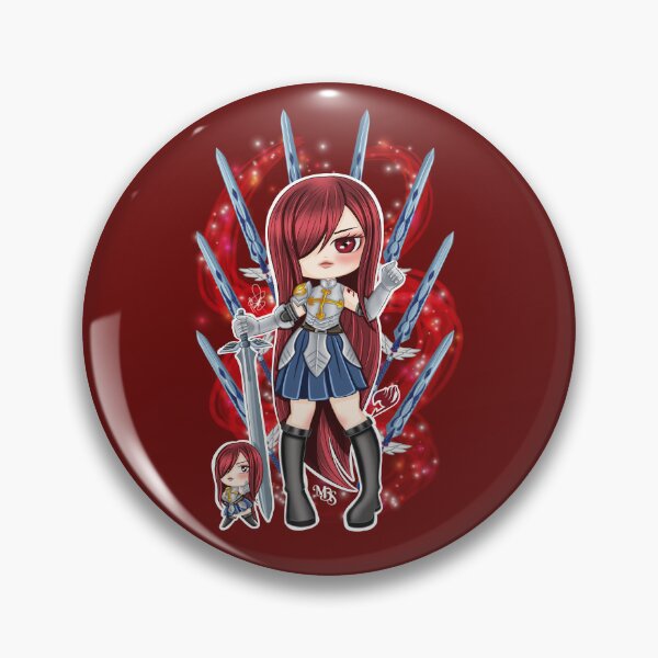 Item preview, Chibi design inspired by the character Erza from Fairy Tail designed and sold by mbs-desing.