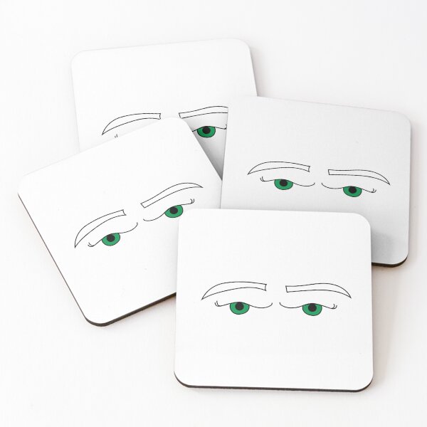 Item preview, green eye line art design designed and sold by matchalattextrafoam.