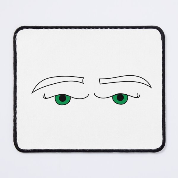 Item preview, green eye line art design designed and sold by matchalattextrafoam.