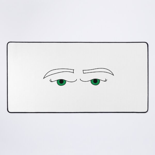 Item preview, green eye line art design designed and sold by matchalattextrafoam.