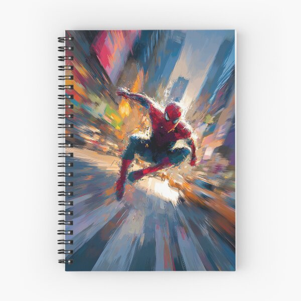 Item preview, Acrobatic Hero – Abstract City & Explosive Motion Art designed and sold by LoomisDreams.