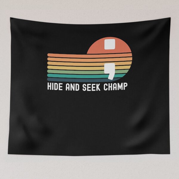 Item preview, Hide And Seek Champ ; Semi-Colon funny software Programmer designed and sold by snowry.