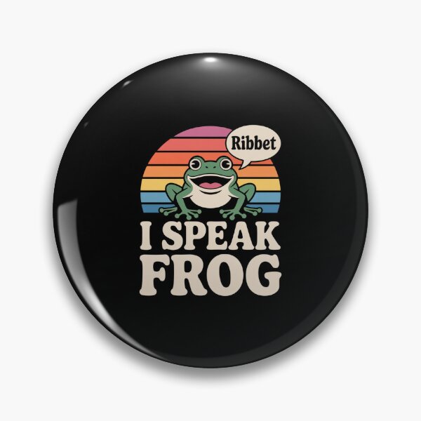 Item preview, I Speak Frog designed and sold by theartfulaspie.