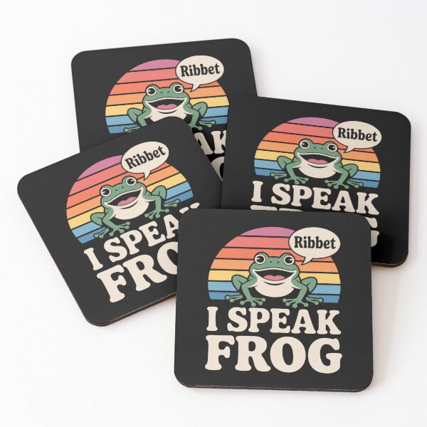 Item preview, I Speak Frog designed and sold by theartfulaspie.