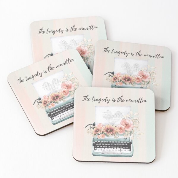 Item preview, The Tragedy is the Unwritten  designed and sold by Awe-And-Charm.