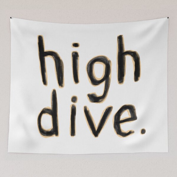 Item preview, high diver, springboard diving, high dive designed and sold by danceink.