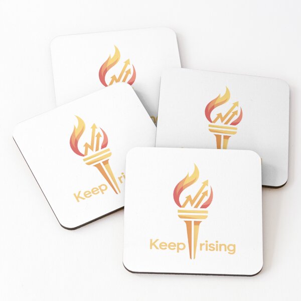 Item preview, Keep Rising – Minimalist Torch Motivation designed and sold by ArtByYunus.
