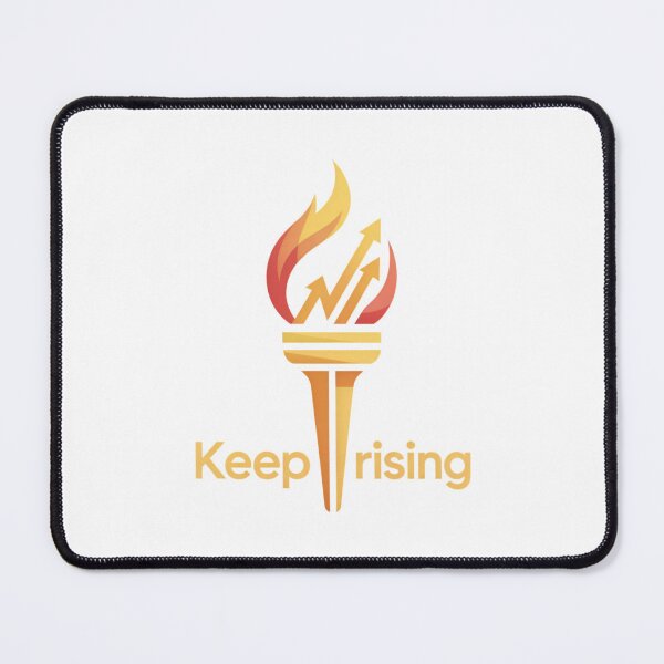 Item preview, Keep Rising – Minimalist Torch Motivation designed and sold by ArtByYunus.