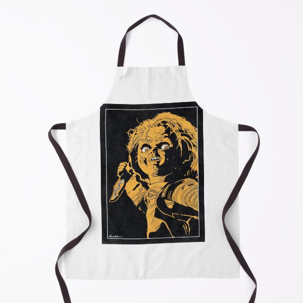 Item preview, CHUCKY - Child's Play (Monochrome) designed and sold by FamousWeirdosRB.