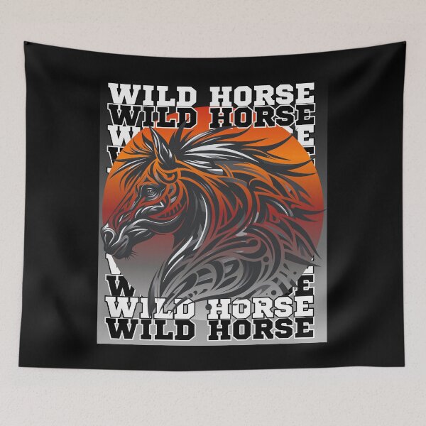 Item preview, Wild Horse designed and sold by maistendencias.