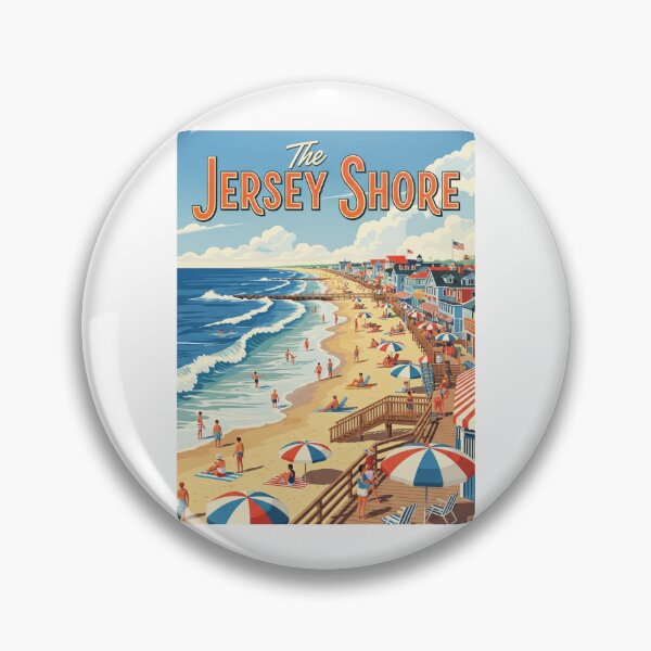 Item preview, Jersey Shore - USA (Country Collection) designed and sold by HeartbeatPrint.
