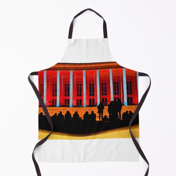 Item preview, Silhouetted Crowd Before an Illuminated Facade at Night designed and sold by minstr3l.