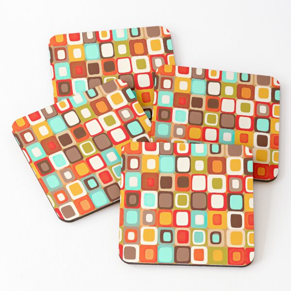 Item preview, Bold Orange Shapes with Classic Modernist Design designed and sold by Piotrek0001.