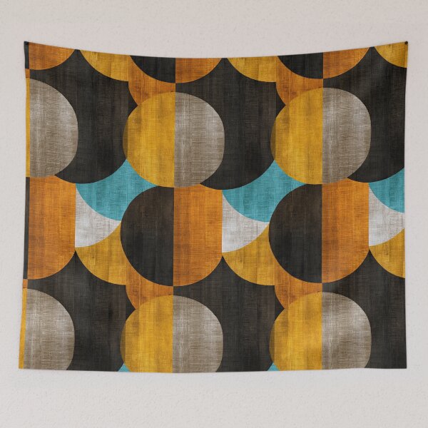 Item preview, Retro Blocks and Lines with Playful Color Scheme designed and sold by Piotrek0001.