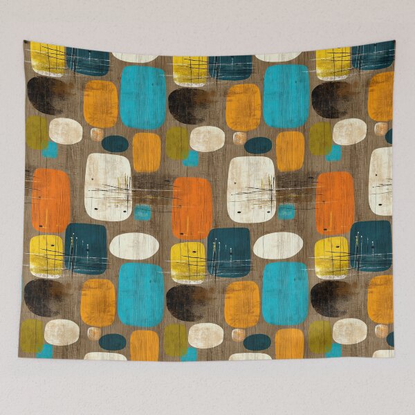 Item preview, Colorful Abstract Composition with 60s Graphic Appeal designed and sold by Piotrek0001.