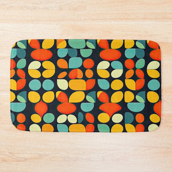 Item preview, Simple Bold Shapes in Vintage Retro Palette designed and sold by Piotrek0001.