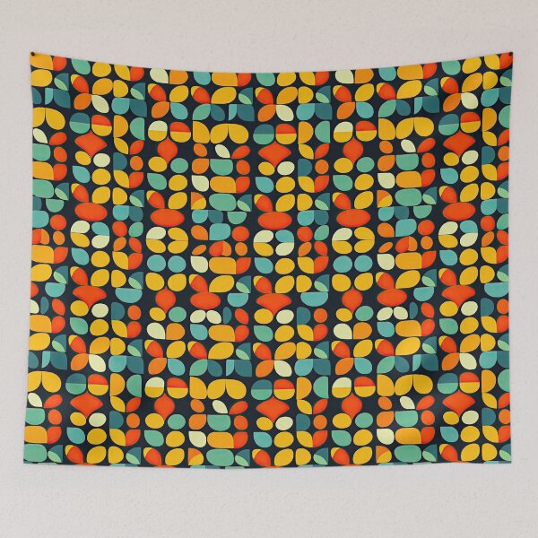 Item preview, Simple Bold Shapes in Vintage Retro Palette designed and sold by Piotrek0001.