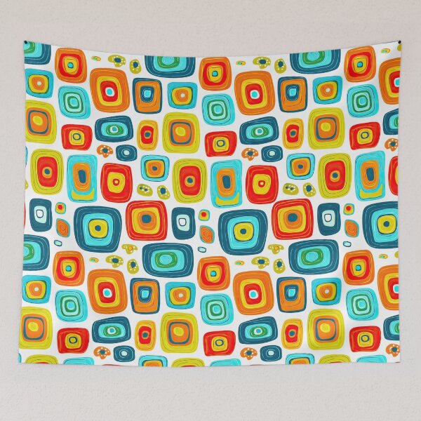 Item preview, Modernist Abstract Pattern with 60s Visual Identity designed and sold by Piotrek0001.