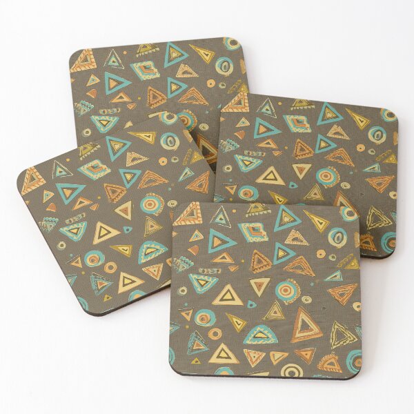Item preview, Playful Organic Geometry with Muted Earthy Colors designed and sold by Piotrek0001.
