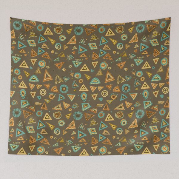 Item preview, Playful Organic Geometry with Muted Earthy Colors designed and sold by Piotrek0001.