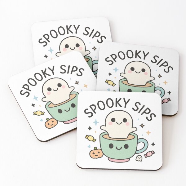 Item preview, Cute Ghost Coffee Cup PNG | “Spooky Sips” Pastel Hal designed and sold by SearionStudio.