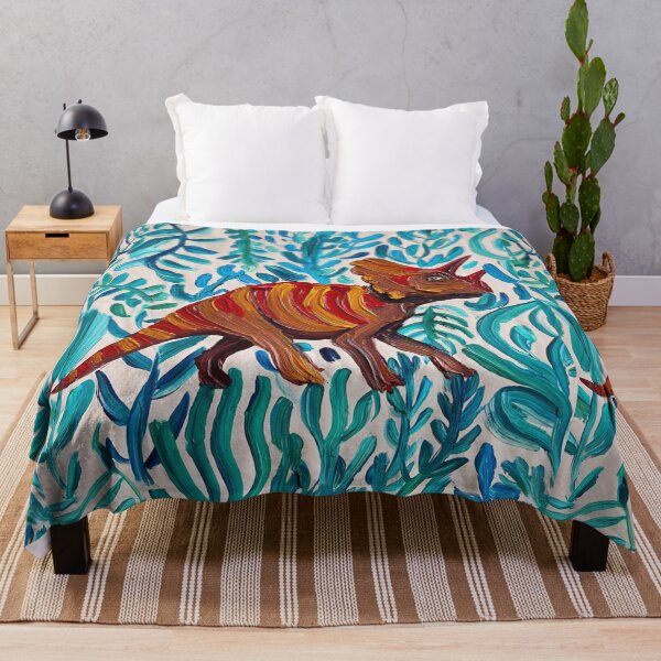Item preview, Triceratops Dinosaur painting designed and sold by Vintage Designs +.