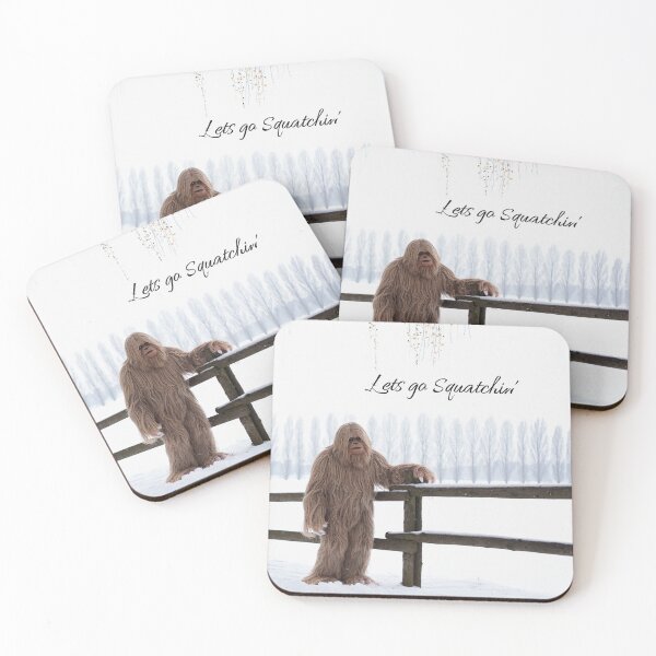 Item preview, Lets go Squatchin' - Sasquatch designed and sold by Vintage Designs +.