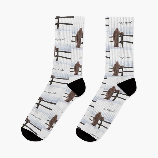 Item preview, Lets go Squatchin' - Sasquatch designed and sold by Vintage Designs +.