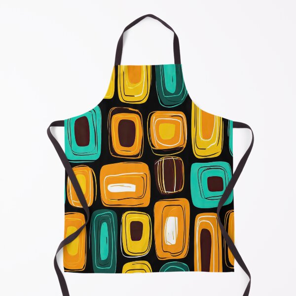 Item preview, Warm Colored Midcentury Pattern for Retro Interiors designed and sold by Piotrek0001.