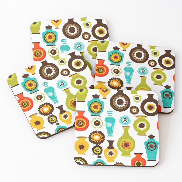 Item preview, Classic Modern Pattern in Retro Warm Tones designed and sold by Piotrek0001.