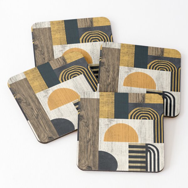 Item preview, Nostalgic Retro Design with Organic Bold Shapes designed and sold by Piotrek0001.