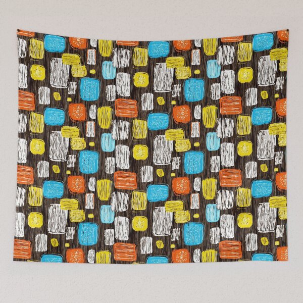 Item preview, Muted Vintage Geometric Design in 50s Aesthetic designed and sold by Piotrek0001.