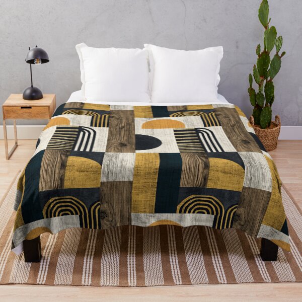 Item preview, Nostalgic Retro Design with Organic Bold Shapes designed and sold by Piotrek0001.
