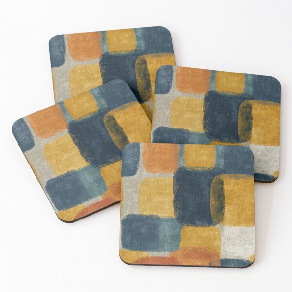 Item preview, Retro Shapes Floating in Vintage Color Atmosphere designed and sold by Piotrek0001.