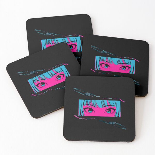 Artikelvorschau, Glitch Anime Augen entworfen und verkauft von SignumShop.