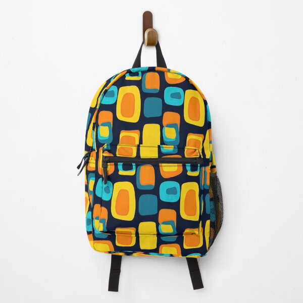 Item preview, Orange and Blue Shapes in Classic Pattern designed and sold by Piotrek0001.